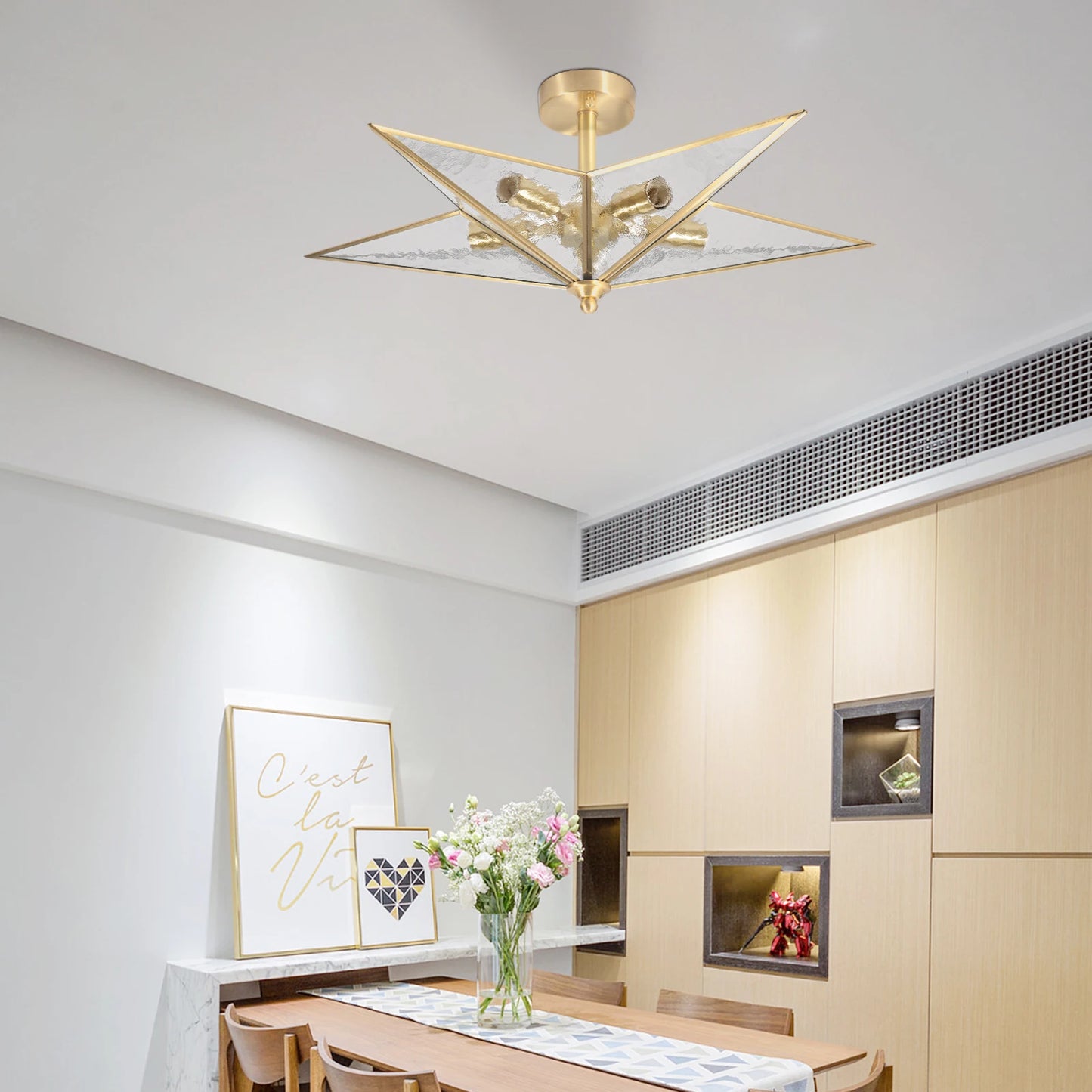 Five-pointed Star Ceiling Modern Balcony Corridor Fashion