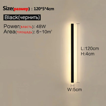 Waterproof Nordic LED Outdoor Wall Light – IP65