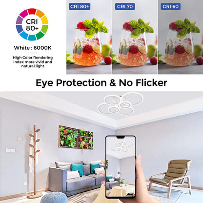 LED Ring Ceiling Pendant Light