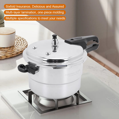 Aluminum Alloy Pressure Cooker with Steamed Layer Small Pressure