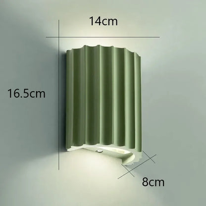 Nordic Modern Resin LED Wall Sconce Lamp