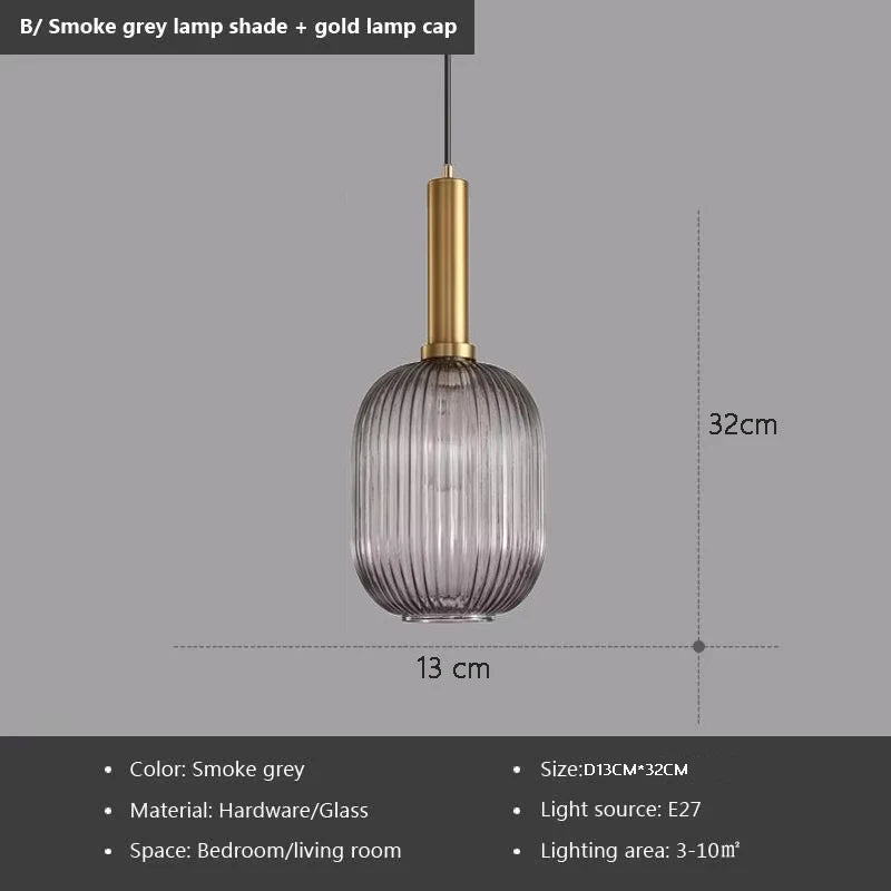 Modern Nordic Glass Pendant Light