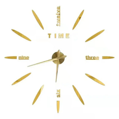 Modern 3D DIY Wall Clock