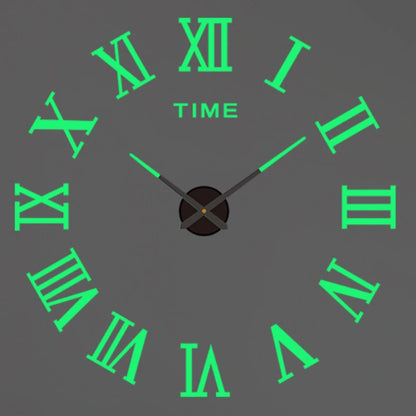 3D DIY Luminous Wall Clock