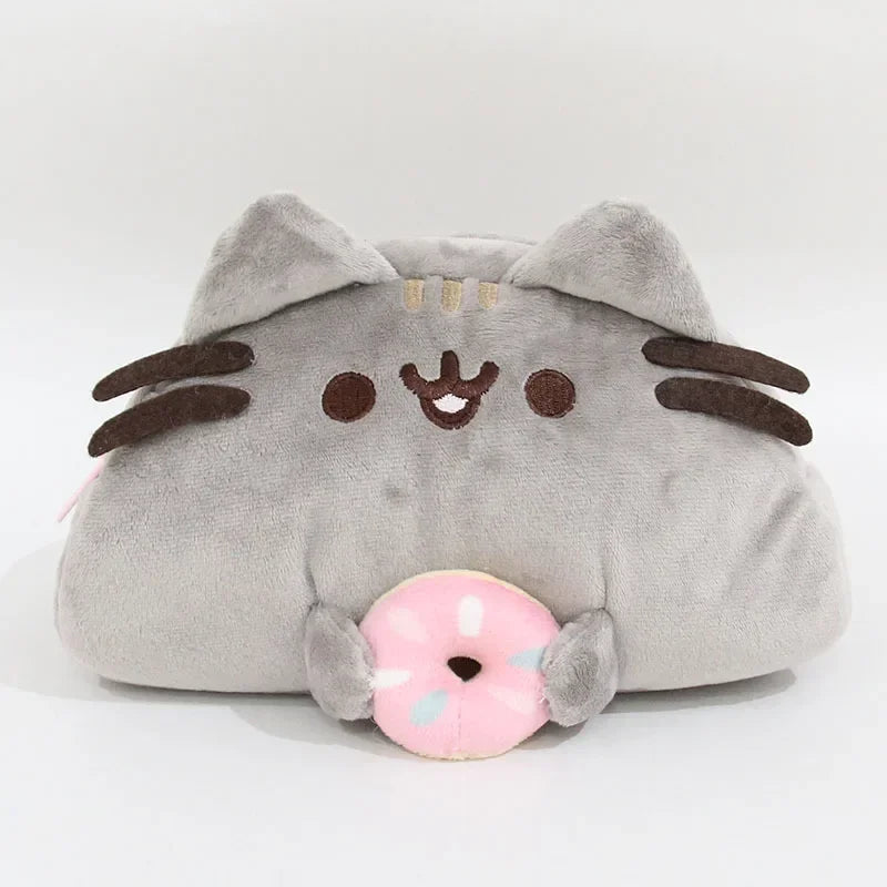 Pusheen Kawaii Plush Toy Donut Unicorn Room Decoration Anime Potato Chip Ice Cream Pizza Cake Cat Stuffed Animal Dolls Gift