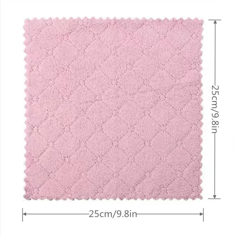 Double-Sided Kitchen Cleaning Dishcloth Set