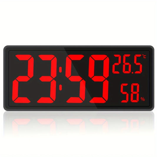Super Large LED Digital Wall Clock