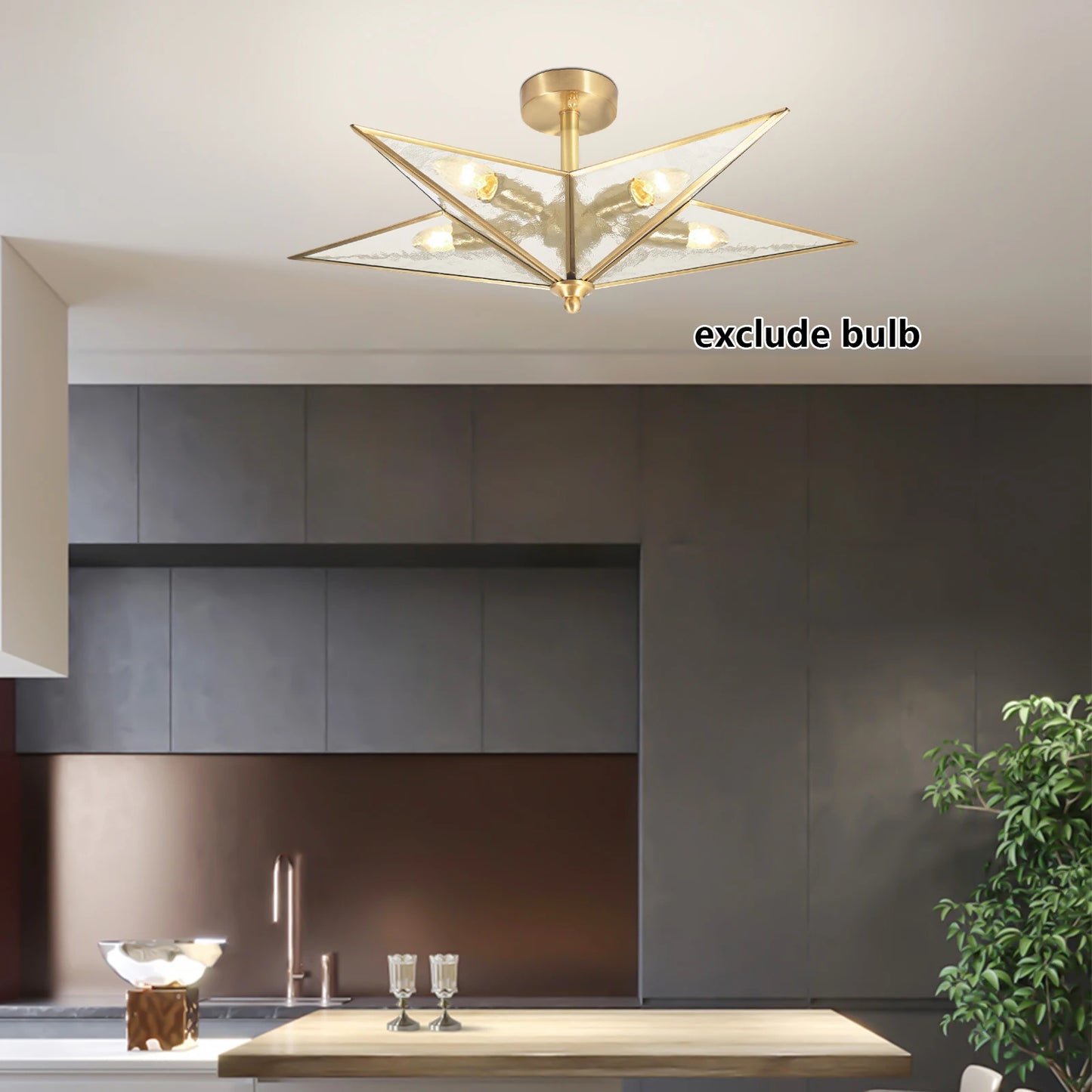 Five-pointed Star Ceiling Modern Balcony Corridor Fashion