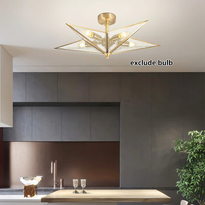 Five-pointed Star Ceiling Modern Balcony Corridor Fashion