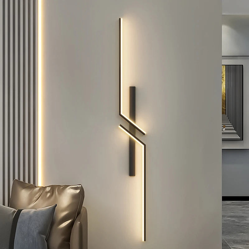 Modern LED Strip Wall Sconce Light