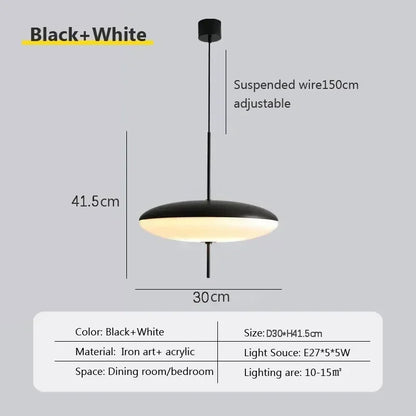 Flying Saucer LED Ceiling Pendant Lamp