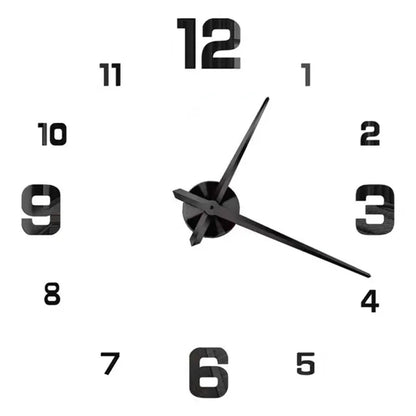 Modern 3D DIY Wall Clock