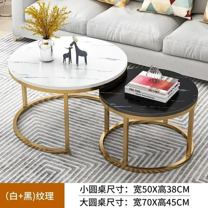 Marble Texture Tea Table Set