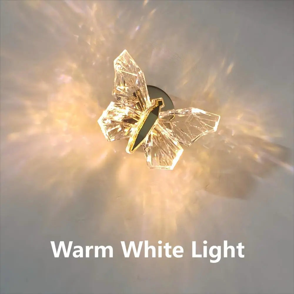 Butterfly Wall Lamp 360° Rotation Creative