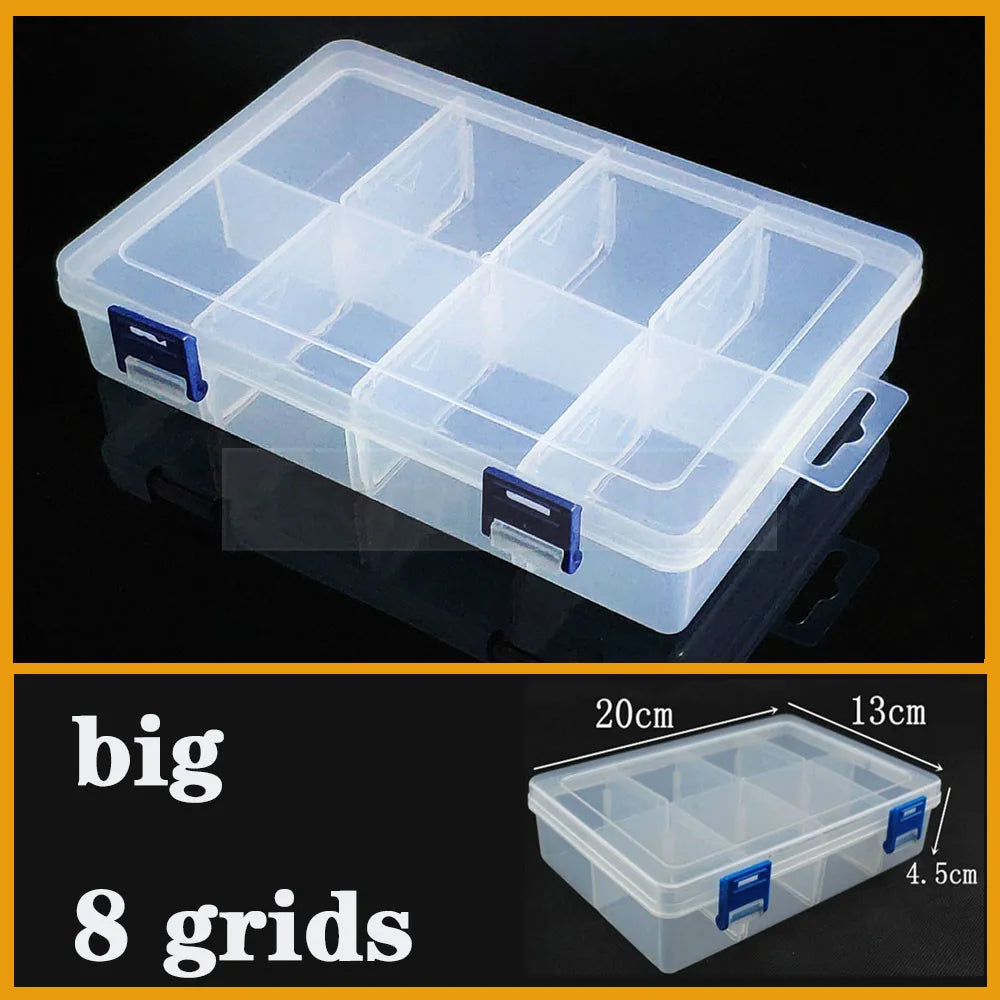 Clear Organizer Box for Jewelry & Tools