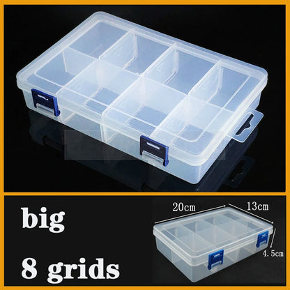 Clear Organizer Box for Jewelry & Tools
