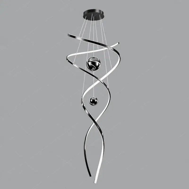 Modern LED Pendant Chandelier for Living Room & Staircase