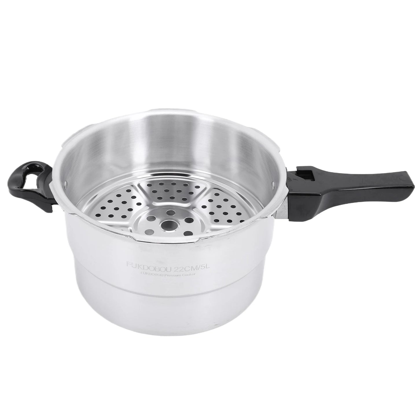 Aluminum Alloy Pressure Cooker with Steamed Layer Small Pressure