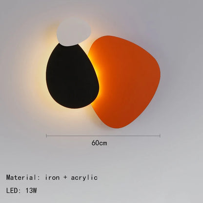 Creative Macaron LED Wall Lamp – Modern Decor Light