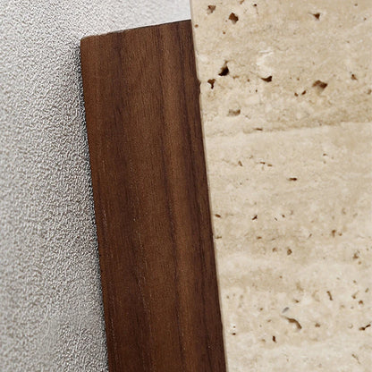 Wabi-Sabi Travertine Stone Wall Sconce