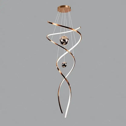 Modern LED Pendant Chandelier for Living Room & Staircase