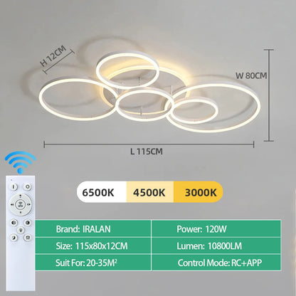 Modern Indoor LED Ceiling Chandelier