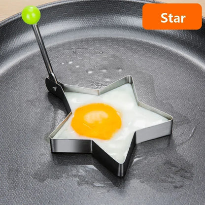 Egg Mold Heart Pancake Maker Breakfast Baking Omelette Rings
