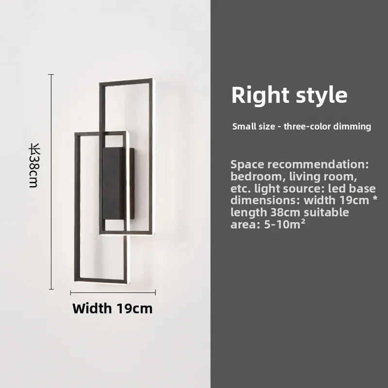 Nordic Long Strip LED Wall Lamp
