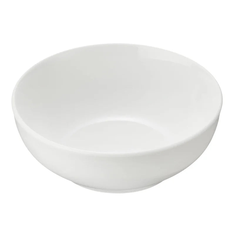 12PCS White Stoneware Dinnerware Set