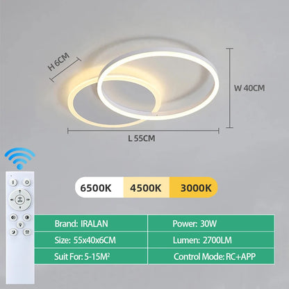 Modern Indoor LED Ceiling Chandelier