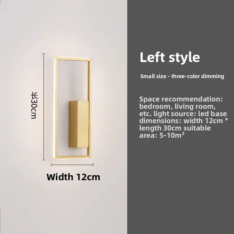 Nordic Long Strip LED Wall Lamp