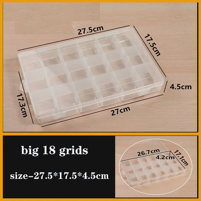 Clear Organizer Box for Jewelry & Tools