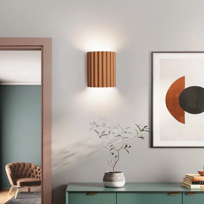Nordic Modern Resin LED Wall Sconce Lamp