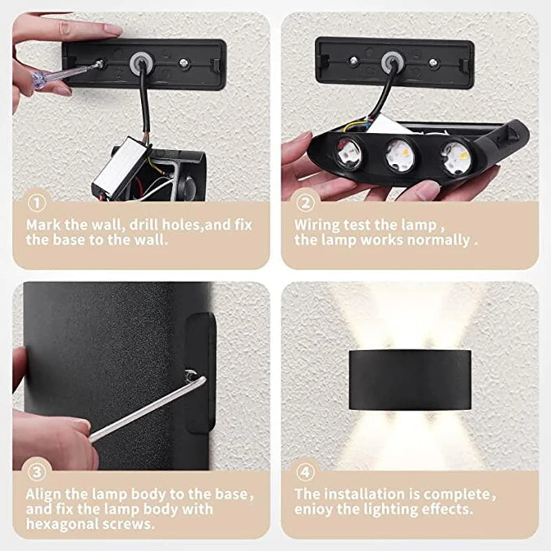 Modern Indoor Outdoor Wall Sconce
