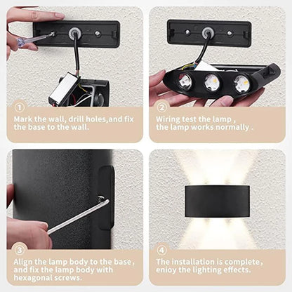 Modern Indoor Outdoor Wall Sconce