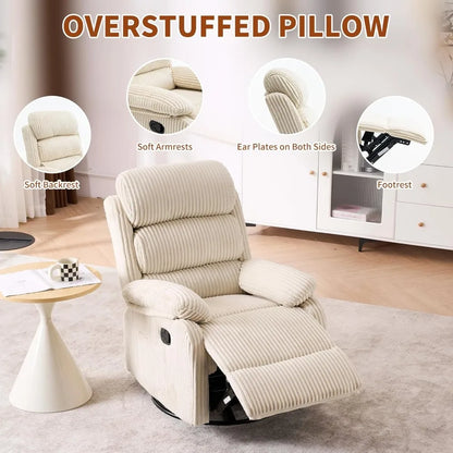 360° Swivel Rocker Reclining Chair