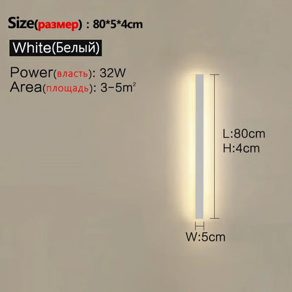 Waterproof Nordic LED Outdoor Wall Light – IP65