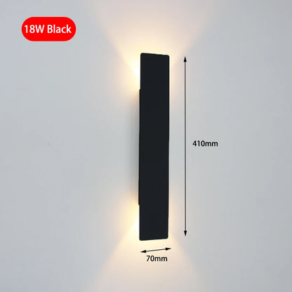 Modern 6W LED Wall Lamp – Minimalist Indoor Aluminum Sconce