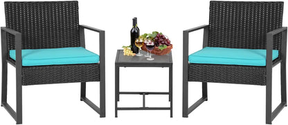 5-Piece Outdoor Wicker Sectional Set