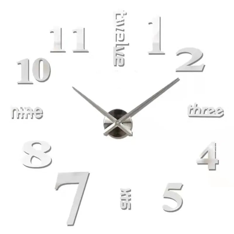 3D DIY Luminous Wall Clock