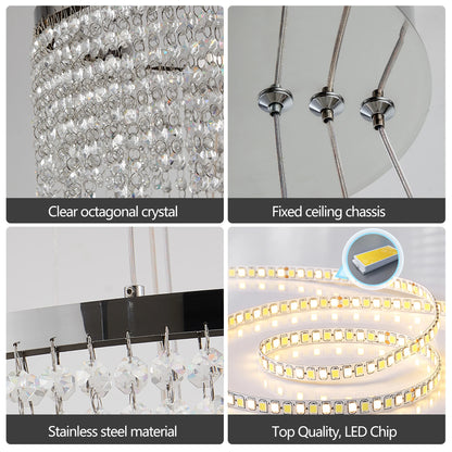 Crystal Chandelier,  Luxury Round Chandelier,