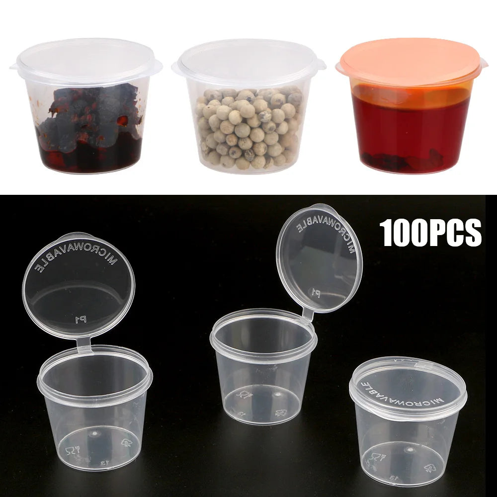 Disposable Sauce & Condiment Cups (100PCS)