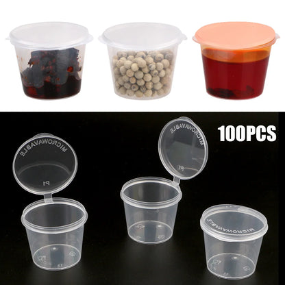 Disposable Sauce & Condiment Cups (100PCS)
