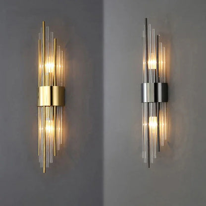 Luxury Gold LED Wall Sconce Lamp