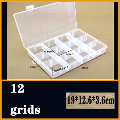 Clear Organizer Box for Jewelry & Tools