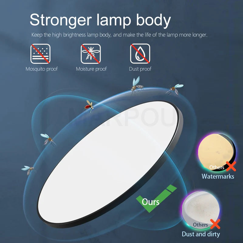 MARPOU Smart LED Ceiling Light with Remote