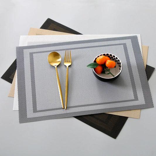 Washable Non-Slip Table Mat Set