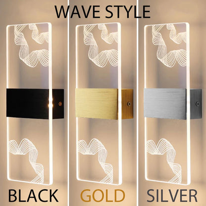 Modern Acrylic LED Wall Light 6W