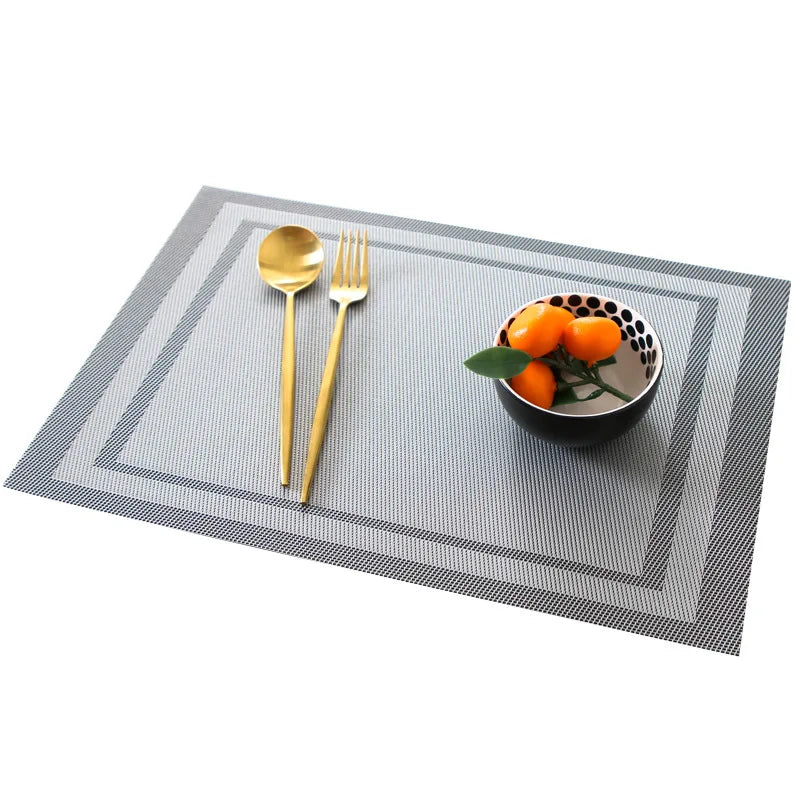 Washable Non-Slip Table Mat Set