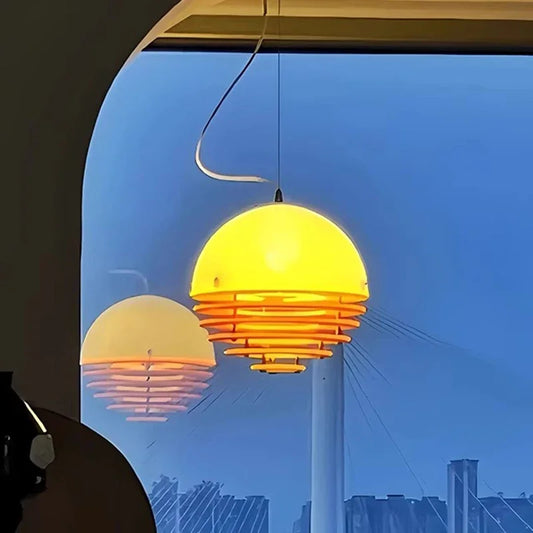 Nordic Sunset Orange Pendant Lamp
